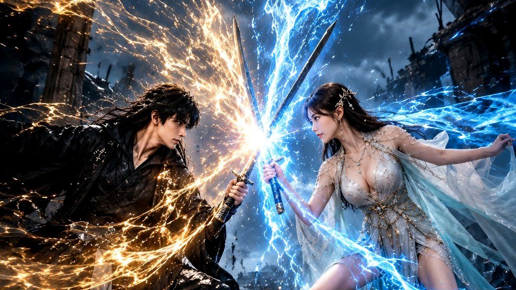 超燃特效版 男主达梦 vs 女主芝旋